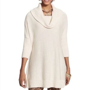 Chico’s Forest Green Cowl Neck Sweater = Plus Size 3 = 16